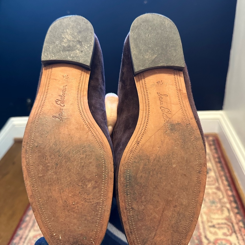 Sam Edelman Loraine Loafers 7.5 Cafe Noir - Picture 7 of 7
